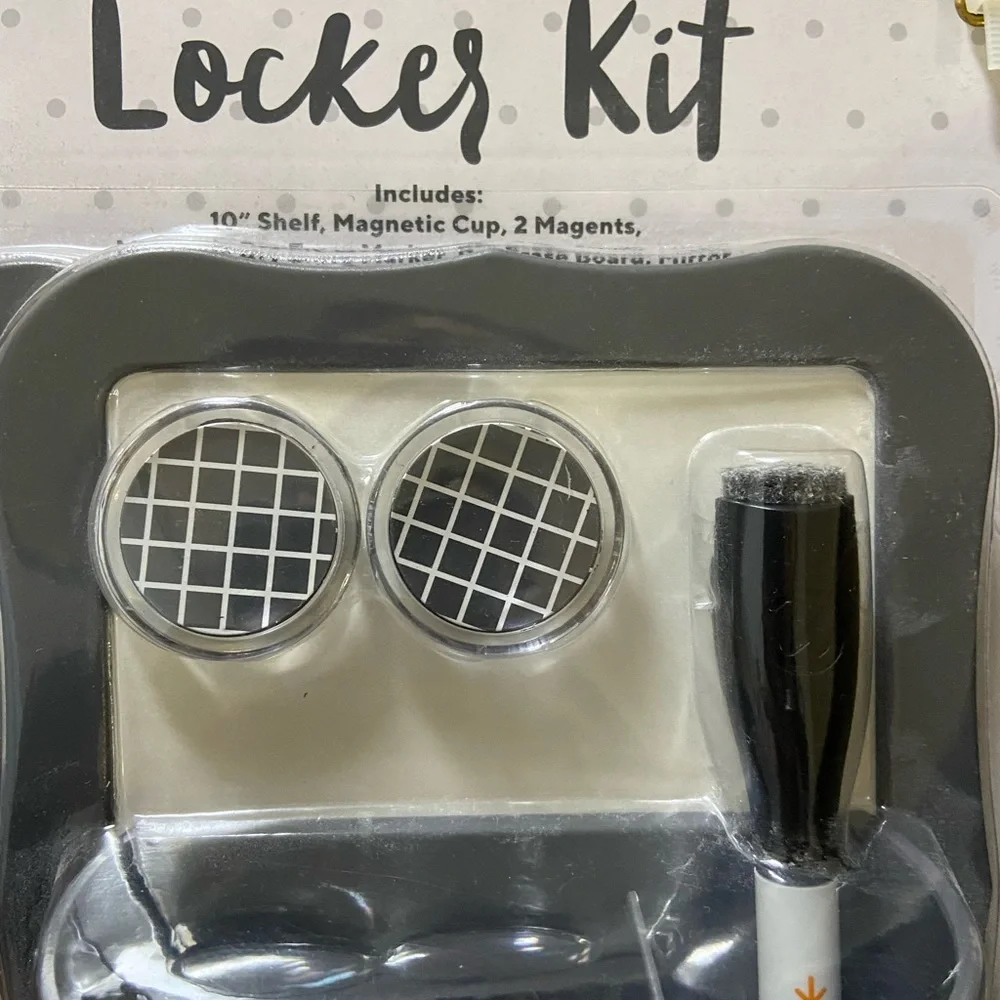 Locker Kit by U Brands-Color Grey